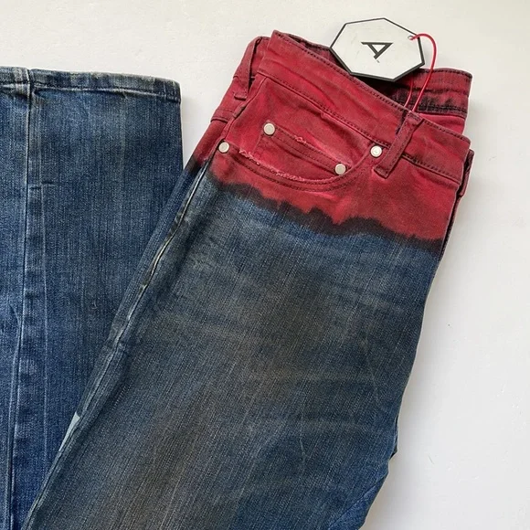 Alchemist Holt Etched Dip Dyed Jeans × 129